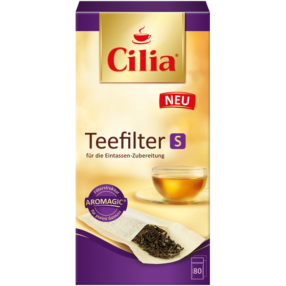 Melitta 4006508209644 tefilterpåse papper Rektangulär