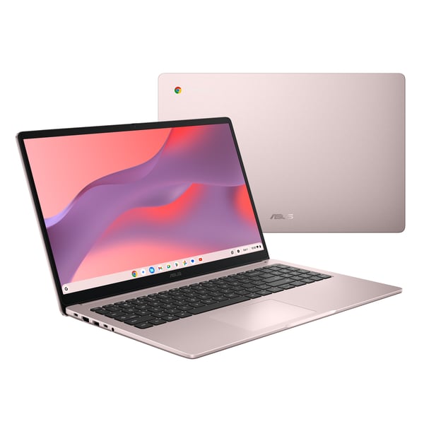 ASUS Chromebook CM1505CM4A-S70032 MediaTek Kompanio Kompanio 540 39,6 cm (15.6") Full HD 8 GB LPDDR5x-SDRAM 128 GB eMMC Wi-Fi 6 (802.11ax) ChromeOS Rosa