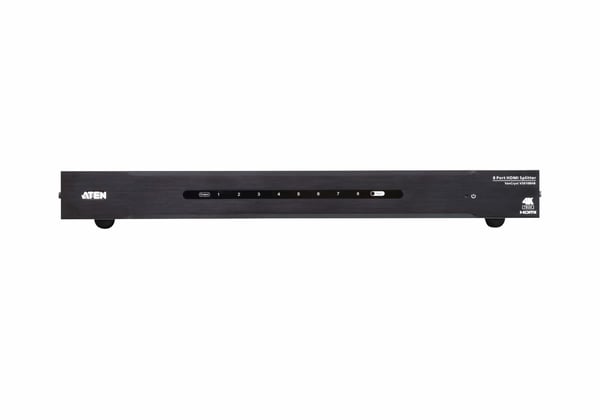 ATEN True 4K HDMI-splitter med 8 portar