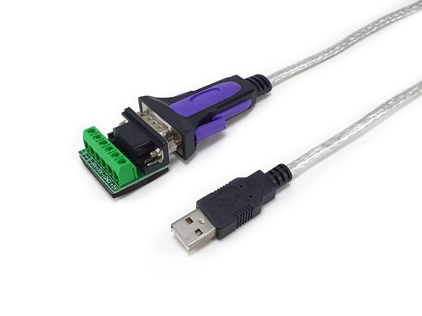 Equip 133387 seriella kablar Grå 1,5 m USB Type-A DB-9
