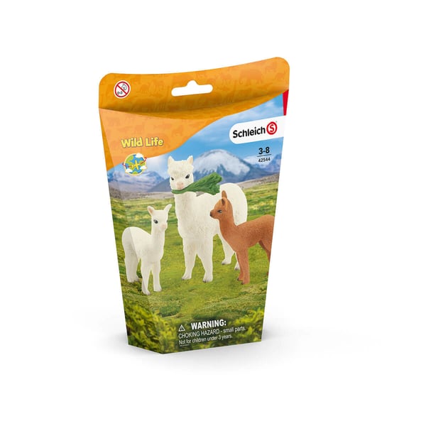 schleich I det vilda Alpaca Set
