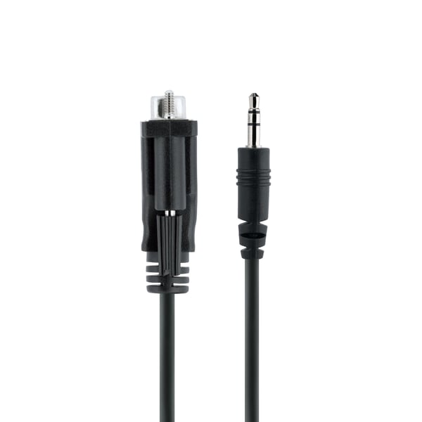 StarTech.com 9M351M-RS232-CABLE kaapelin sukupuolenvaihtaja DB-9 3.5mm Musta