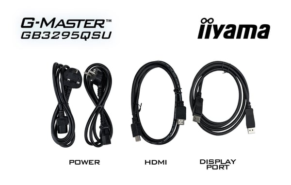 iiyama G-MASTER GB3295QSU-B1 computerskærm 80 cm (31.5") 2560 x 1440 pixel Quad HD LED Sort