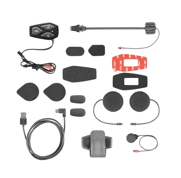 Interphone INTERPHOUCOM3HD motorcykel samtaleanlæg 500 m Sort
