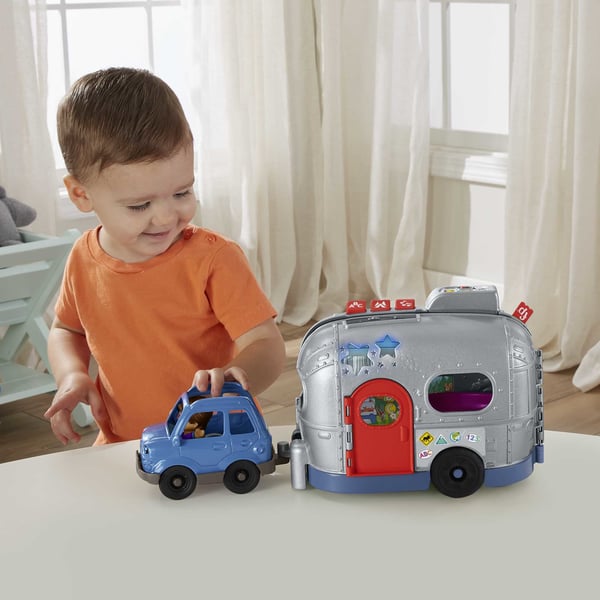 Fisher-Price Little People Light-Up Learning Camper