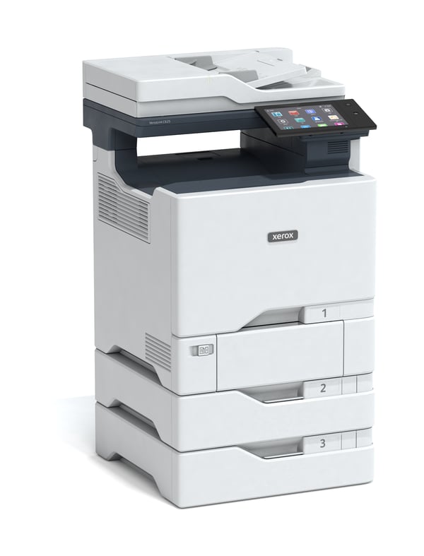 Xerox VersaLink C625 A4 50 sid/min dubbelsidig kopiering/utskrift/scanning/fax, PS3 PCL5e/6, 2 magasin totalt 650 ark