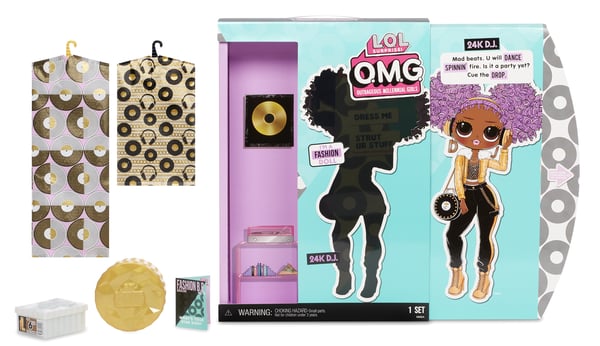 L.O.L. Surprise! OMG 3.8 Doll- 24K DJ
