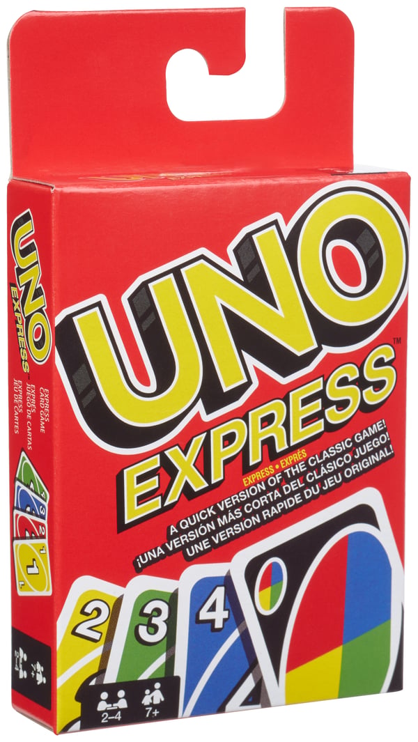 Mattel Games UNO Express Kortspel Kasta kort