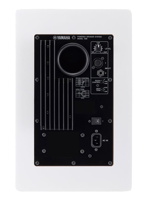 Yamaha HS8 2-vejs Hvid Ledningsført 120 W