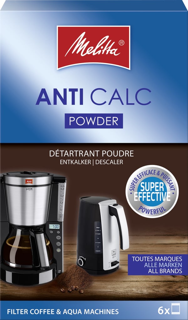 Melitta ANTI CALC Filter, 6 x 20g avkalkningsmedel Hushållsapparater Melitta ANTI CALC Filter, 6 x 20g avkalkningsmedel Hushållsapparater