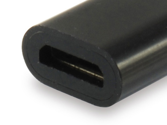 Equip 133472 kabel kønsskifter USB C Micro USB B Sort