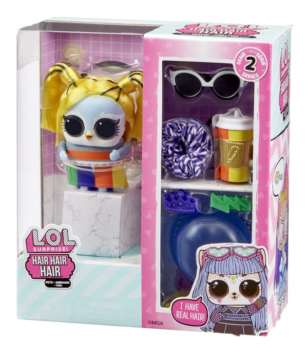 L.O.L. Surprise! Hair Hair Hair Pets Asst in PDQ