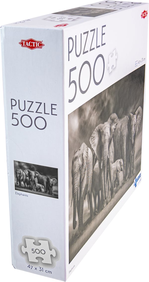 Tactic Lovers Elephants Kuviopalapeli 500 kpl Eläimet