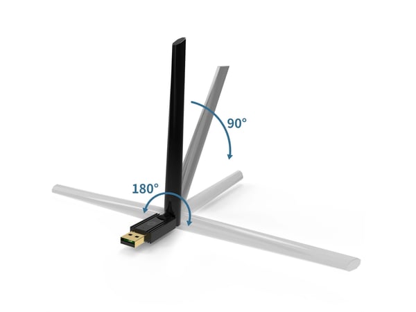 Conceptronic ABBY17B nätverkskort Intern Bluetooth 3 Mbit/s