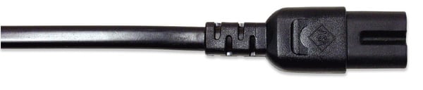 Manhattan 339100 el-ledning Sort 1,8 m CEE7/16 C7 forbinder