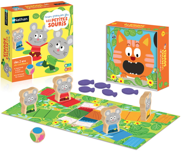 Nathan Mon premier jeu les petites souris
