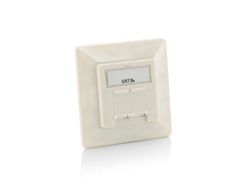 Equip 125772 pistorasia RJ-45 Valkoinen