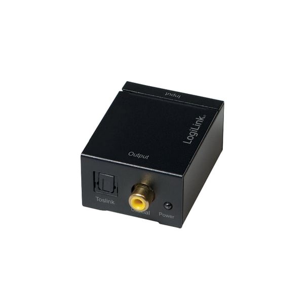 LogiLink CA0102 äänimuunnin Musta