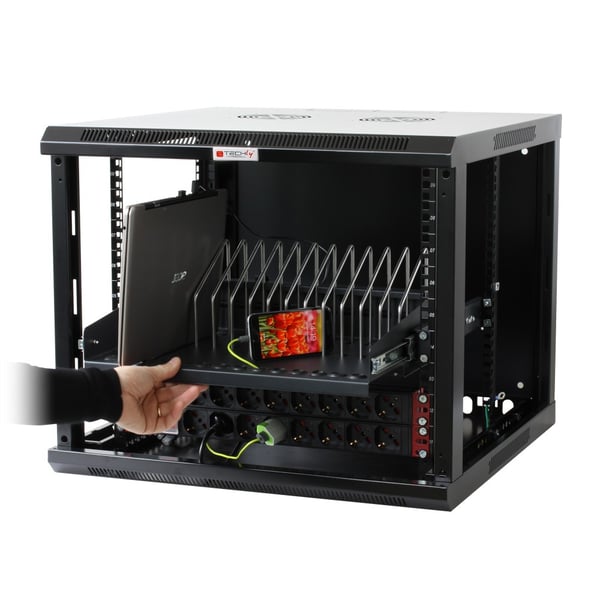 Techly I-CABINET-TRAY14BK tilbehør til rack Stativhylde