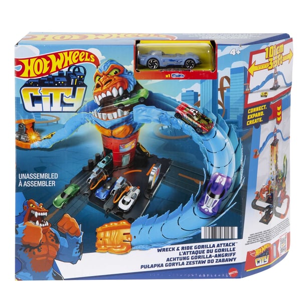 Hot Wheels City Wreck & Ride Gorilla Attack