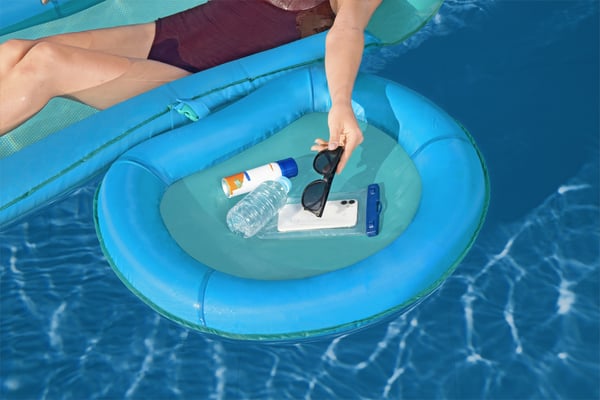 Bestway 43553 / 23 pool og strand flyder Blå Monokromatisk Flydende madras