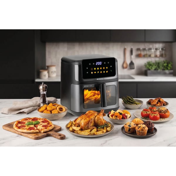 Ariete 00C464211AR0 frituregryde Enkelt 10 L Enkeltstående 2100 W Varmluftsteger Sort