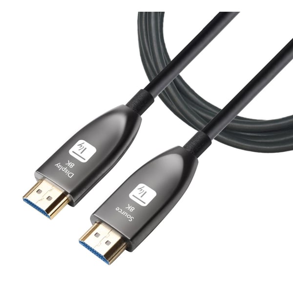 Techly ICOC HDMI-HY8-020 HDMI-kabel 20 m HDMI Type A (Standard) Sort