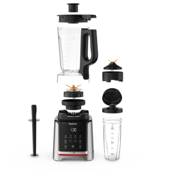 Tefal BL91HD 1,75 l Stativmixer 1600 W Svart, Rostfritt stål