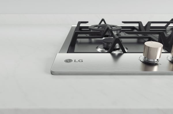 LG CBGZ2414S Ruostumaton teräs Kiinteä 59 cm Kaasuliesi 4 alue(tta)