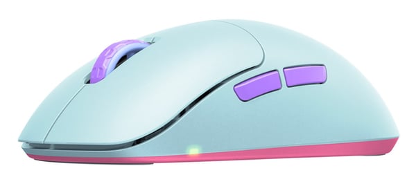 CHERRY XTRFY M8 Wireless datormöss Spela högerhand RF Wireless + USB Type-C Optisk 26000 DPI