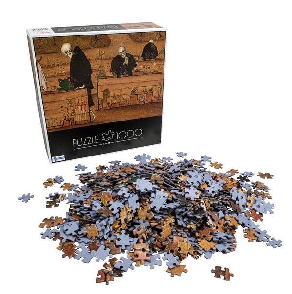 Tactic 58689 puslespil 1000 stk Kunst