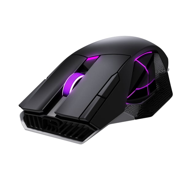 ASUS ROG Spatha X 65K hiiri Pelaaminen Oikeakätinen RF Wireless + Bluetooth + USB Type-A Optinen 65000 DPI