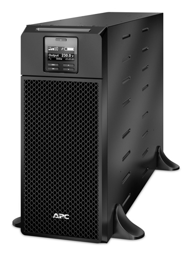 APC Smart-UPS On-Line UPS-virtalähde Taajuuden kaksoismuunnos (verkossa) 6 kVA 6000 W 10 AC-pistorasia(a) APC Smart-UPS On-Line UPS-virtalähde Taajuuden kaksoismuunnos (verkossa) 6 kVA 6000 W 10 AC-pistorasia(a)