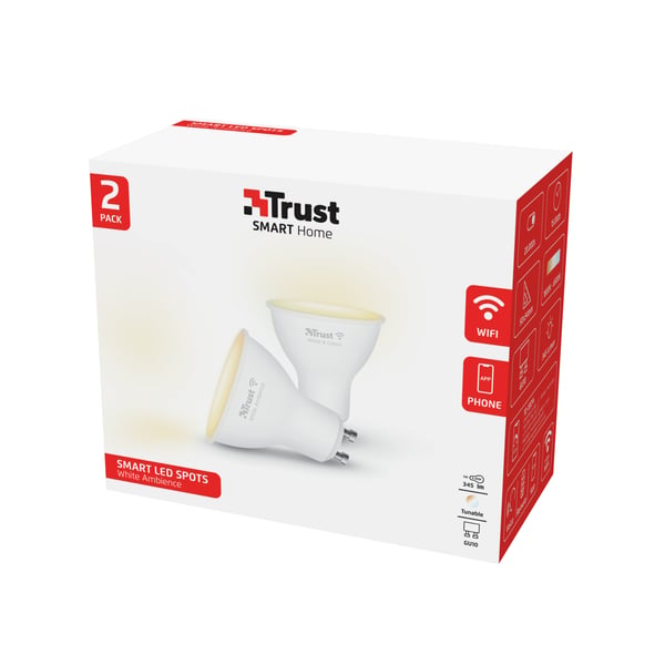 Trust 71296 intelligent belysning Smart pære Wi-Fi
