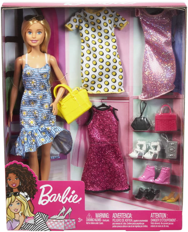 Barbie Fashionistas Doll, fashions & accessories