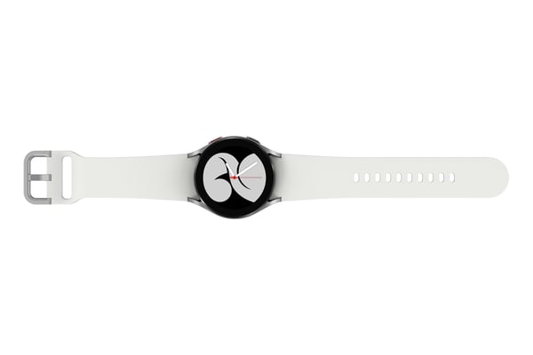 Samsung Galaxy Watch4 3,05 cm (1.2") OLED 40 mm Digitaalinen 396 x 396 pikseliä Kosketusnäyttö Hopea Wi-Fi GPS (satelliitti)