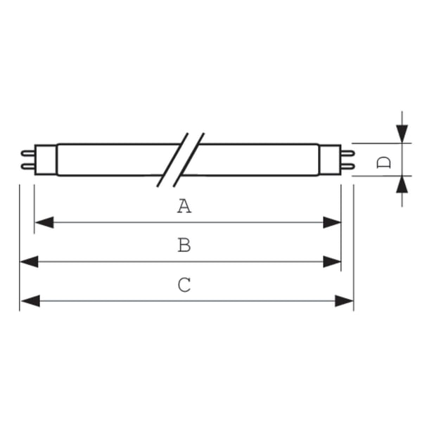 Philips Actinic BL TL(-K)/TL-D(-K) neonlampe 15 W G13 Aktinisk