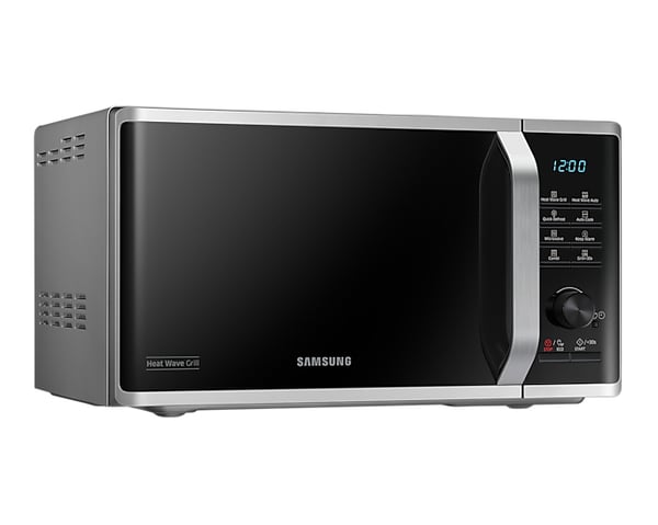 Samsung MG23K3575AS/EO mikrovågsugn Svart Grillmikrovågsugn Bänkdiskmaskin 23 l 800 W
