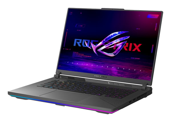 ASUS ROG Strix G16 G614PP-RV114W AMD Ryzen™ 9 8940HX Laptop 40,6 cm (16") Full HD+ 32 GB DDR5-SDRAM 1 TB SSD NVIDIA GeForce RTX 5070 Wi-Fi 6E (802.11ax) Windows 11 Home Grå