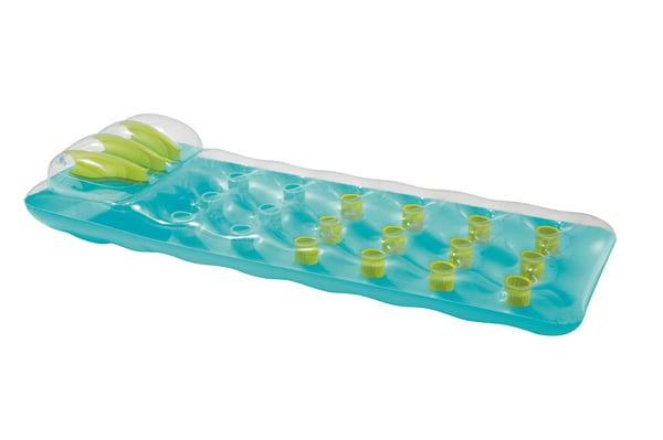 Bestway 43015 pool- och badmadrass Grön, Transparent, Gul Vinyl