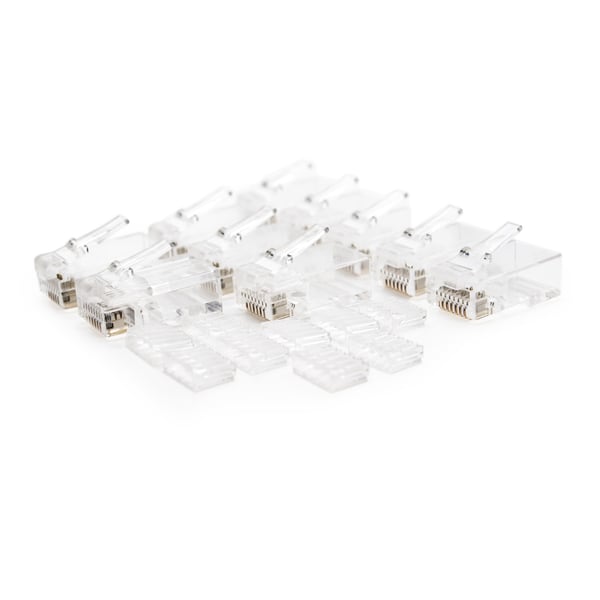 Nanocable 10.21.0201-100 kabelkontakter RJ-45 Transparent
