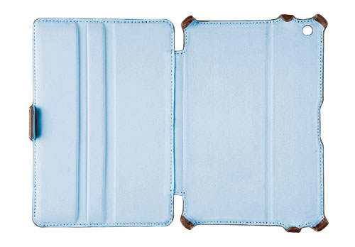Trust Hardcover skin & folio stand f iPad Mini Svart