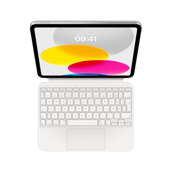 Apple Magic Keyboard Folio - Tangentbord och foliofodral - med styrplatta - Apple Smart Connector - QWERTZ