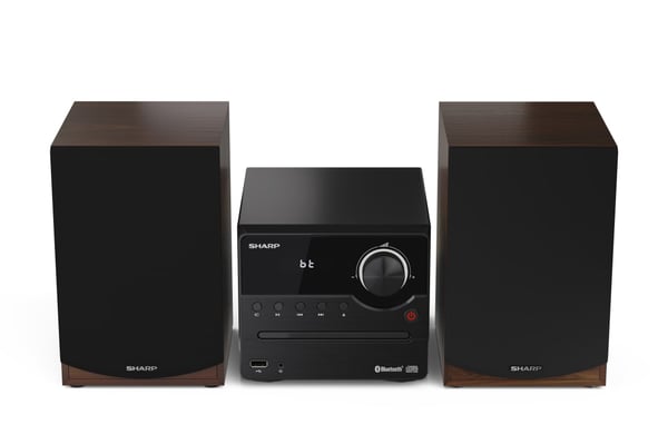 Sharp XL-B512(BR) stereoanlæg Home audio micro system 45 W Brun