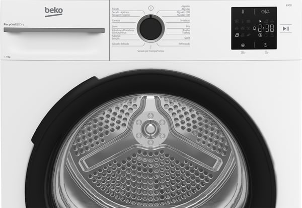Beko BM3T39220WB tørretumbler Fritstående Front-læsning 9 kg Hvid
