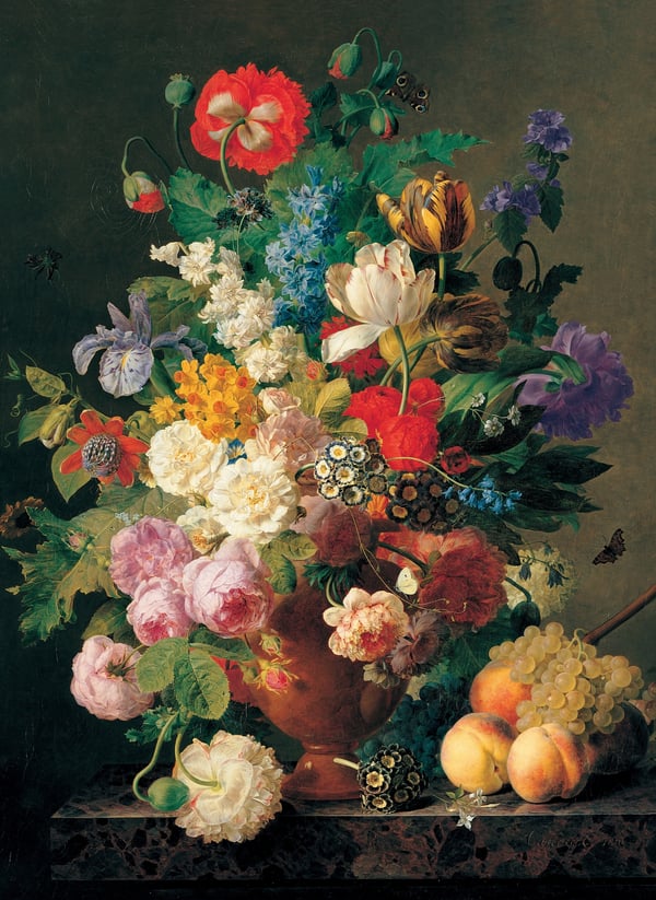 Clementoni Van Dael: Vase de Fleur Puslespil 1000 stk Kunst