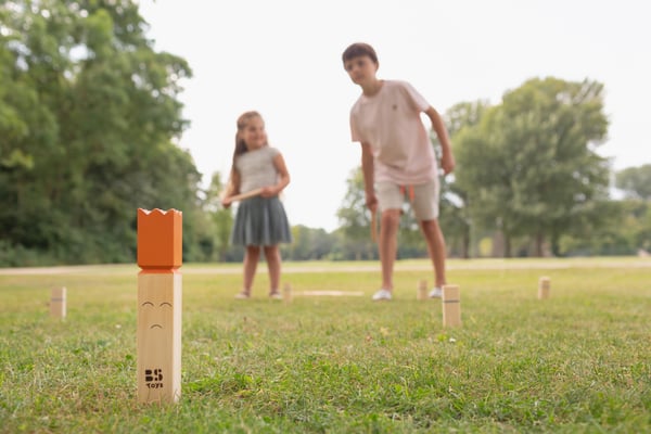 BS Toys GA486 heittopeli Kubb