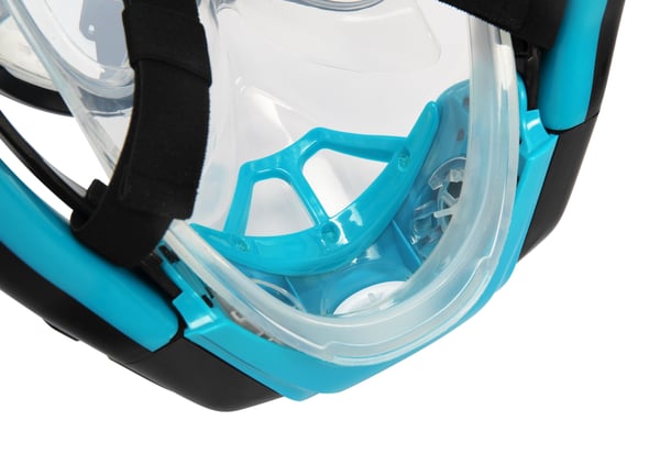 Bestway 24058 dykmasker Svart, Blå, Orange, Transparent Vuxen