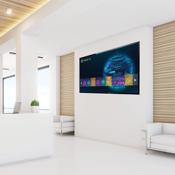 StarTech.com FPWARTB1M TV-kiinnike 139,7 cm (55") Musta