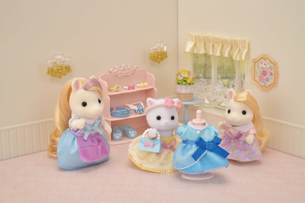 Sylvanian Families Prinsesse Påklædningssæt med figur